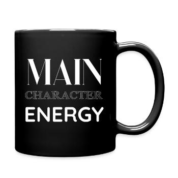 Idée de cadeau énergétique pour personnage principal - Mug uni - noir - Droite