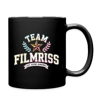 Mallorca Team Filmriss Party JGA Partycrew Malle - Tasse einfarbig - Schwarz - Rechts