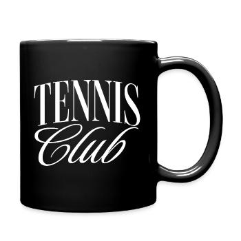 Tennis Club - Full Colour Mug - black - Right