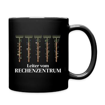 LEITER VOM RECHENZENTRUM - IT-Management - Tasse einfarbig - Schwarz - Rechts