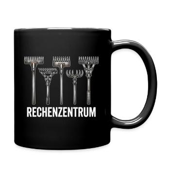 Leiter vom Rechenzentrum Gartenoutfit Gartenarbeit - Tasse einfarbig - Schwarz - Rechts