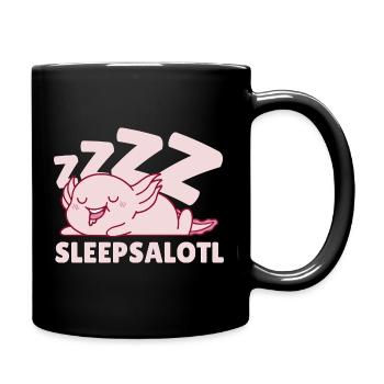 Sleepsalotl - Full Colour Mug - black - Right