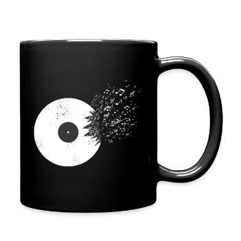 Vinyl - Full Colour Mug - black - Right