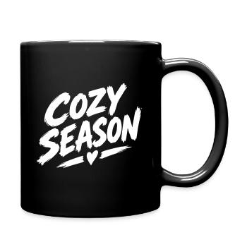 COZY SEASON - Tasse einfarbig - Schwarz - Rechts