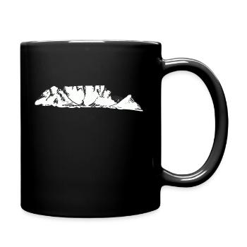 Africa Table Mountain Cape Town Gift idea - Full Colour Mug - black - Right