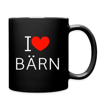 Bern - Tasse einfarbig - Schwarz - Rechts