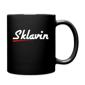 Sklavin - Tasse einfarbig - Schwarz - Rechts