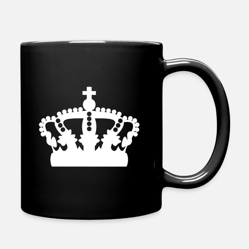 couronne - Mug uni - noir