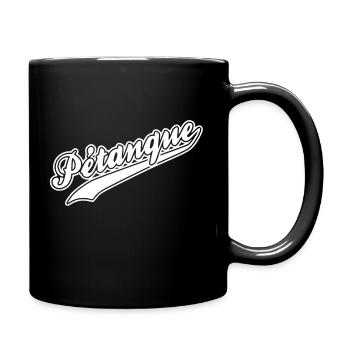 pétanque - Mug uni - noir - Droite
