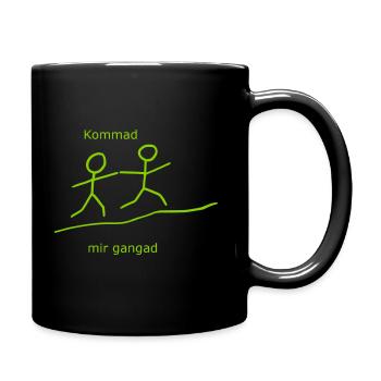 Come on me gangad - Full Colour Mug - black - Right