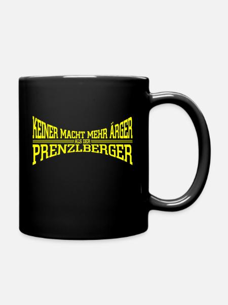 Nobody is more trouble than the Prenzlberger - Full Colour Mug - black