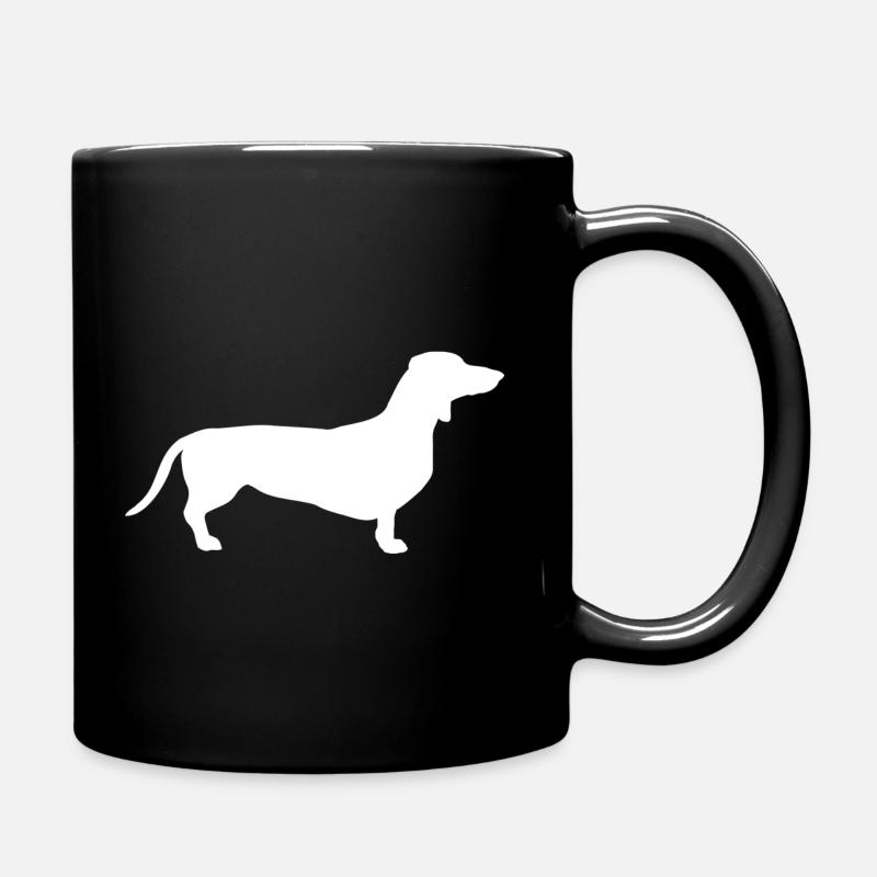 teckel - Mug uni - noir