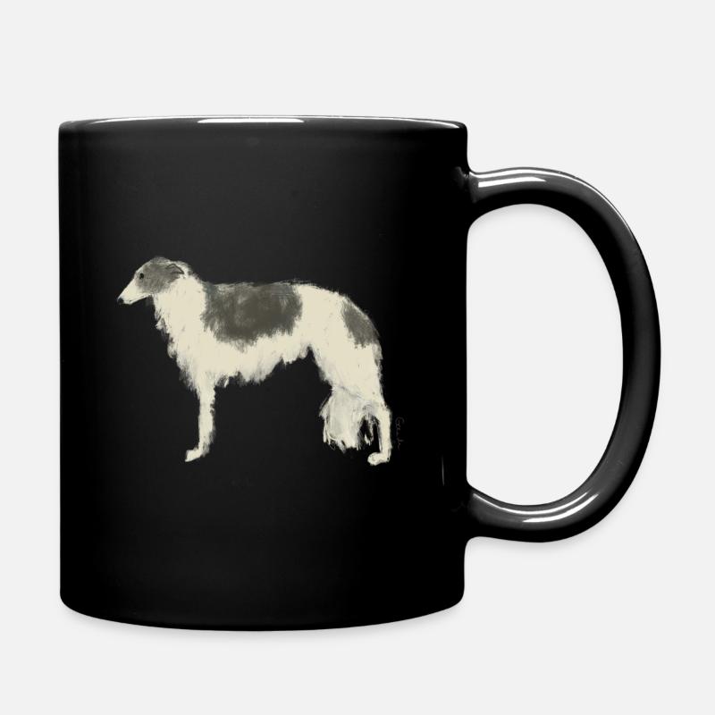Barzoï - Mug uni - noir