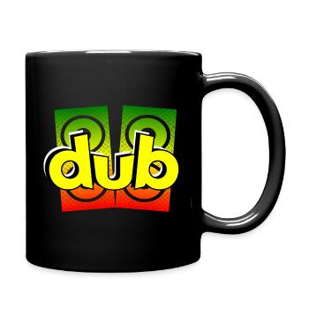 You b - Full Colour Mug - black - Right