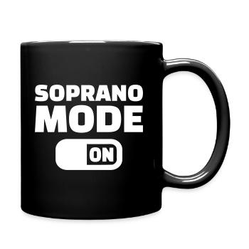 chorale - Mug uni - noir - Droite