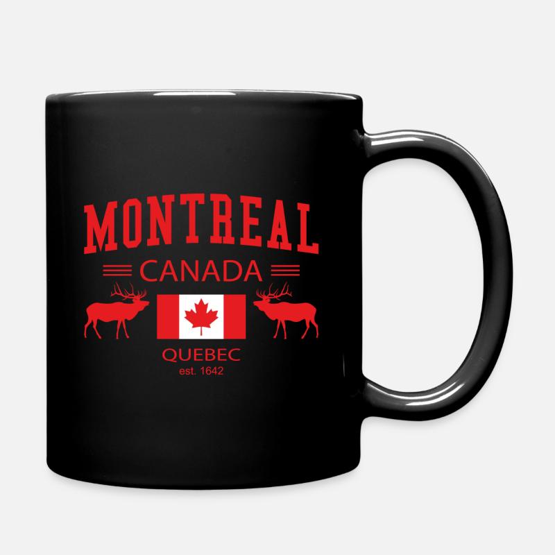 Montréal - Mug uni - noir