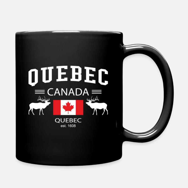 Québec - Mug uni - noir