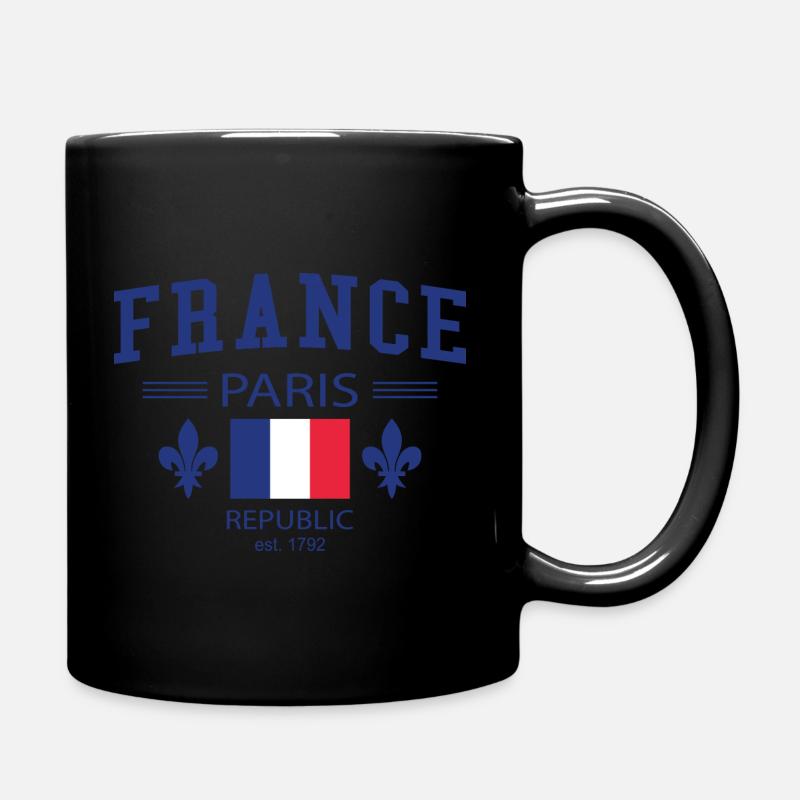 La France - Mug uni - noir