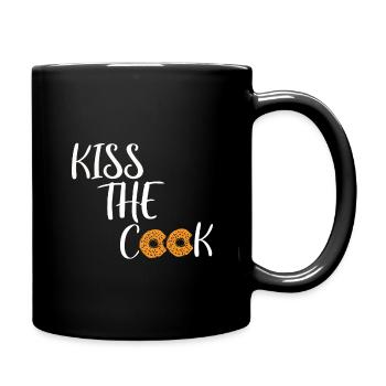 EMBRASSEZ LE CUISINIER - Mug uni - noir - Droite