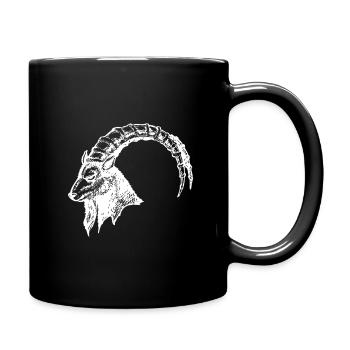 CAPRICORNE - Mug uni - noir - Droite