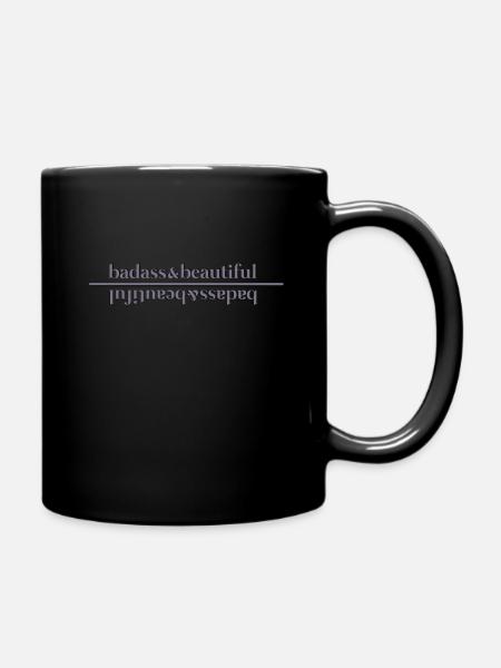 BADASS - Tasse einfarbig - Schwarz