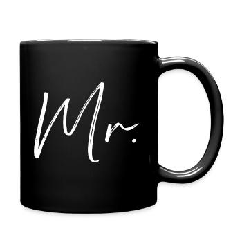 wedding - Full Colour Mug - black - Right