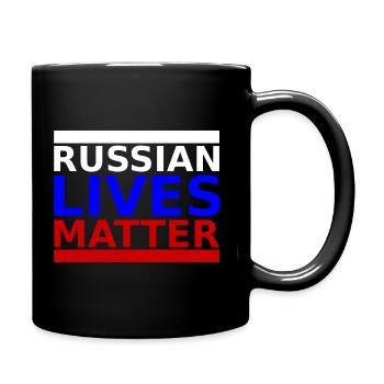Russian Lives Matter - Russie Russie Russie - Mug uni - noir - Droite
