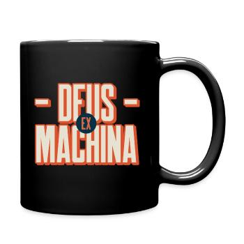 Gift 'Deus Ex Machina', for fans of Theatre - Full Colour Mug - black - Right