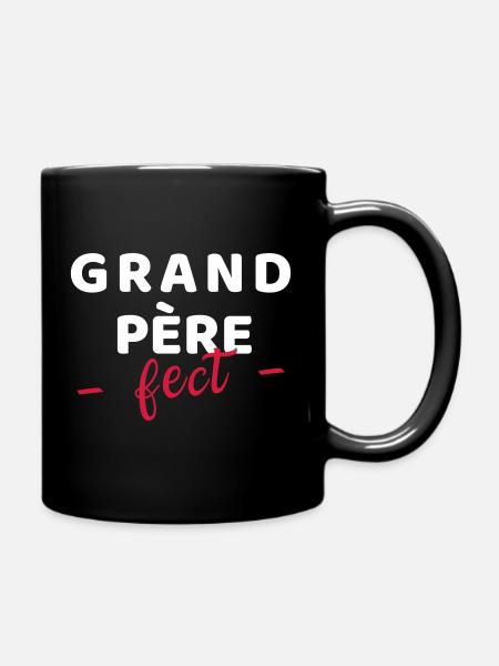 Grand-père "fect" - idée cadeau papy-papi - fête - Mug uni - noir