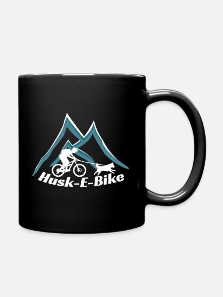 Husk E-Bike - Mug uni - noir