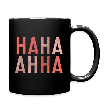 Hahahaha drôle blague drôle rire meme joke lol - Mug uni - noir - Droite