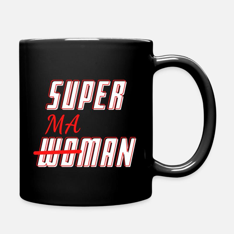 SUPER MAMAN - Mug uni - noir