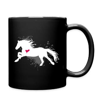 Riding Free Time Gift Rider - Full Colour Mug - black - Right