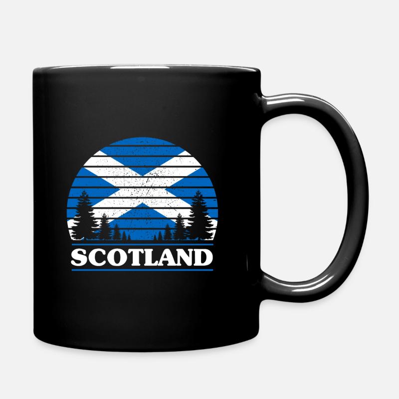 Scotland - Full Colour Mug - black