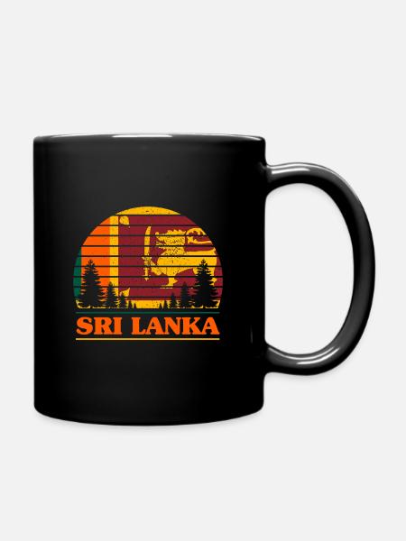 Sri Lanka - Mug uni - noir