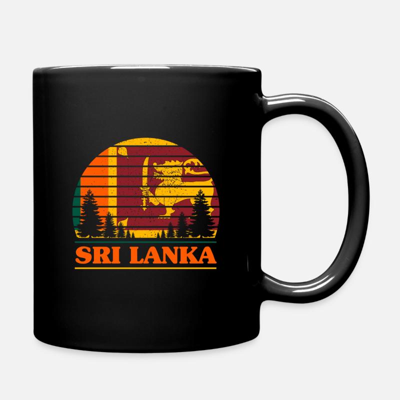 Sri Lanka - Mug uni - noir