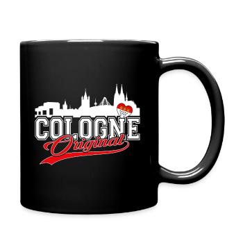Cologne Original - Kölner Original Kölle - Tasse einfarbig - Schwarz - Rechts