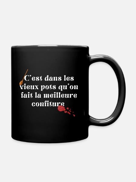 C'est dans les vieux pots - Mug uni - noir