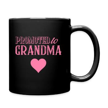 Grand-mère transporte grand-mère à grand-mère - Mug uni - noir - Droite