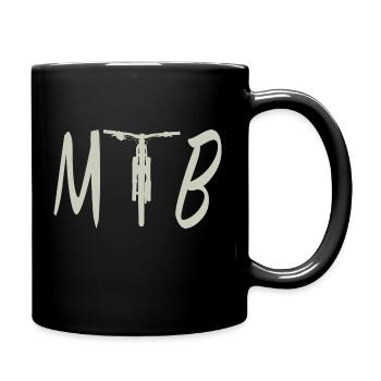 VTT VTT Vélo Cadeau - Mug uni - noir - Droite