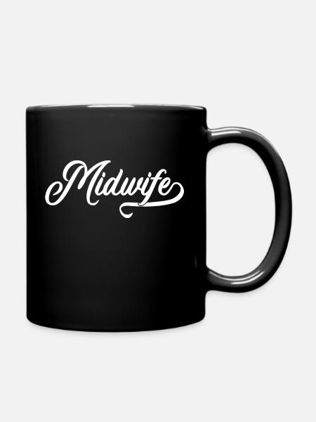 Midwife - Full Colour Mug - black