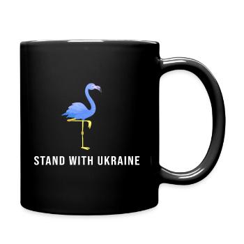 Ukraine paix libre kiev se tenir avec l’ukraine - Mug uni - noir - Droite
