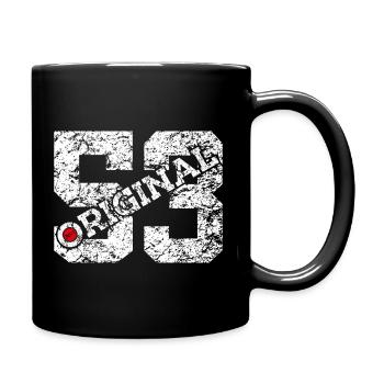 72ND BIRTHDAY 72 YEARS ORIGINAL 1953 - Full Colour Mug - black - Right