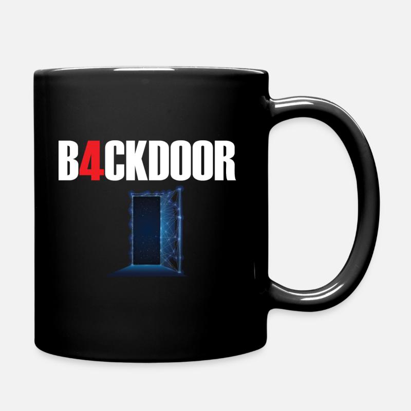 Porte dérobée - Mug uni - noir