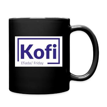 Kofi - Tasse einfarbig - Schwarz - Rechts