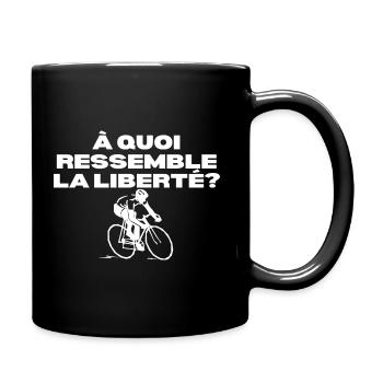 Cadeaux pour les cycliste qui faire du vélo - Mug uni - noir - Droite