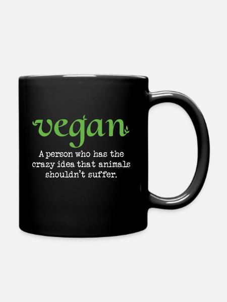 Crazy idea - Tasse einfarbig - Schwarz