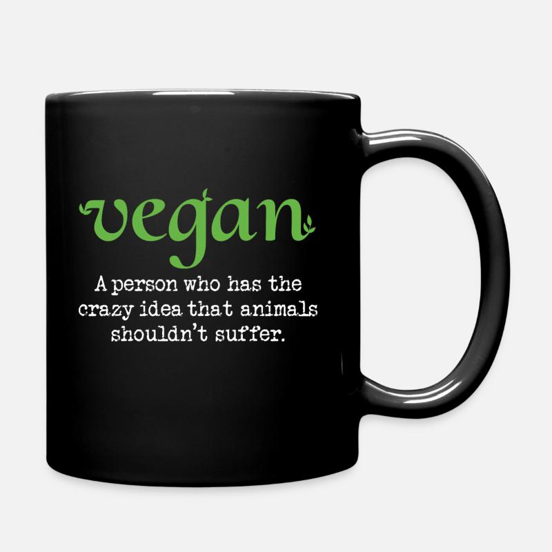 Crazy idea - Tasse einfarbig - Schwarz