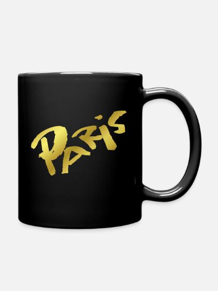 Paris - Tasse einfarbig - Schwarz
