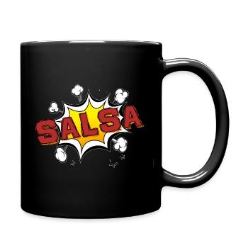 Salsa Boom - Full Colour Mug - black - Right